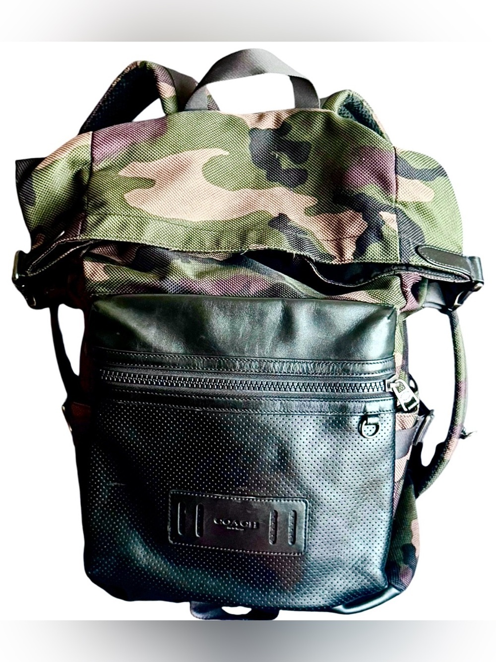 Coach West Backpack in Camo Print - Picture 2 of 7